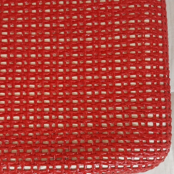 Pier Giorgio red wicker bag - Picture 7 of 15